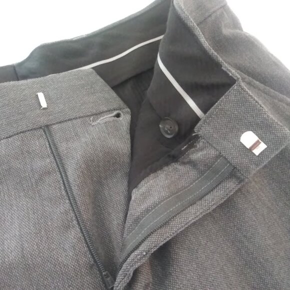 J. Ferrar men's size 29 X 30 gray slim fit dress pants - Picture 14 of 15